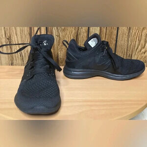 Woman APL Black Ascend Techloom Pro Lace Up Athletic Sneakers Sz 8 Shoes Hightop